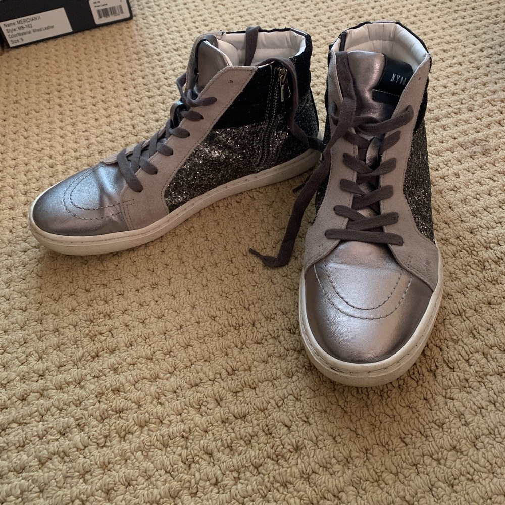 Steve Madden Glitter Sneakers